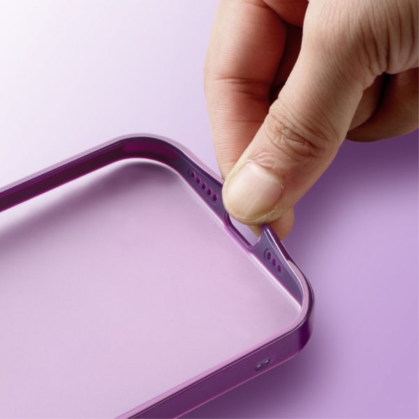 X-Level iPhone 15 Pro Kuori Kamerakehys Jalusta Sininen