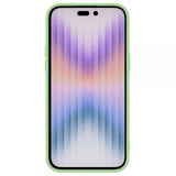 Nillkin iPhone 15 Pro -suojakuori CamShield Silky, vaaleanvihreä