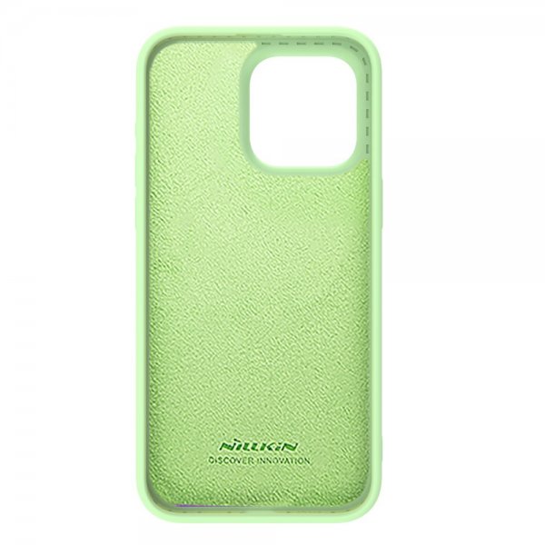 Nillkin iPhone 15 Pro Kuori CamShield Silky MagSafe Vaaleanvihreä