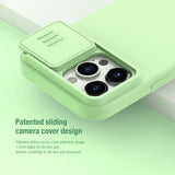 Nillkin iPhone 15 Pro Kuori CamShield Silky MagSafe Vaaleanvihreä