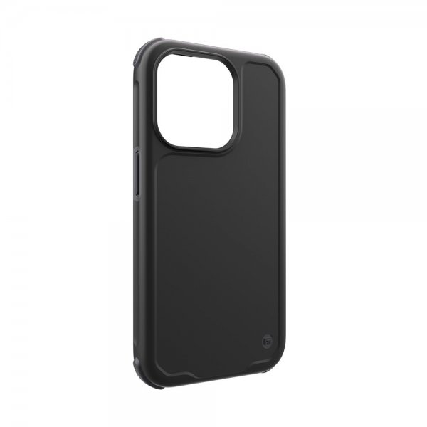Clckr iPhone 15 Pro -kuori hiilikuitu MagSafe musta