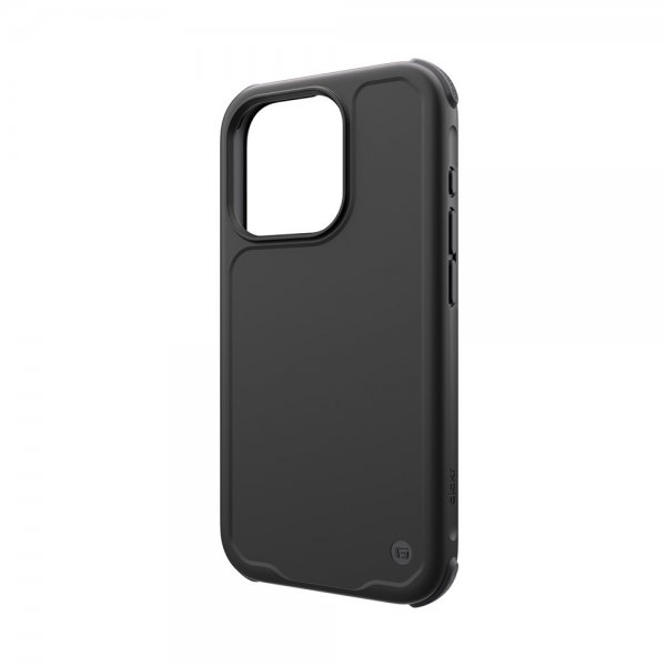 Clckr iPhone 15 Pro -kuori hiilikuitu MagSafe musta