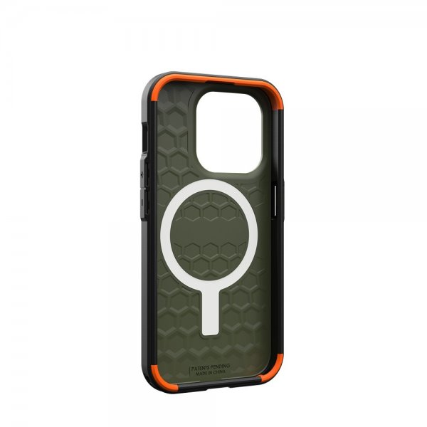 Urban Armor Gear (UAG) iPhone 15 Pro -suojakuori Civilian MagSafe Olive Drab