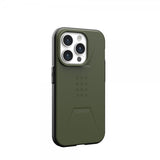 Urban Armor Gear (UAG) iPhone 15 Pro -suojakuori Civilian MagSafe Olive Drab