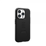 Urban Armor Gear (UAG) iPhone 15 Pro -kuori Civilian MagSafe Musta