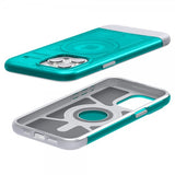 Spigen iPhone 15 Pro -suojakuori Classic C1 MagFit Bondi Blue