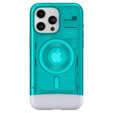 Spigen iPhone 15 Pro -suojakuori Classic C1 MagFit Bondi Blue