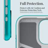 Spigen iPhone 15 Pro -suojakuori Classic C1 MagFit Bondi Blue