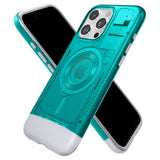 Spigen iPhone 15 Pro -suojakuori Classic C1 MagFit Bondi Blue