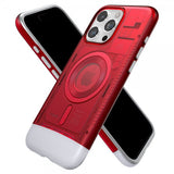 Spigen iPhone 15 Pro -suojakuori Classic C1 MagFit Ruby