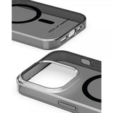 Ideal of Sweden iPhone 15 Pro Kuori Clear Case MagSafe Tinted Black