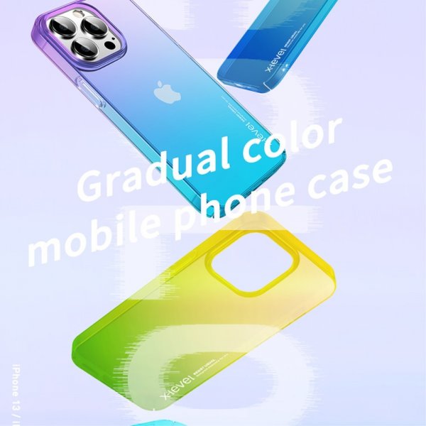 X-Level iPhone 15 Pro kuoret Colorful Series Orange