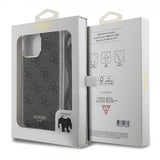 Guess iPhone 15 Pro -suojakuori, Crossbody-naru, musta