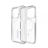 ZAGG iPhone 15 Pro -suojakuori Crystal Palace Snap Transparent