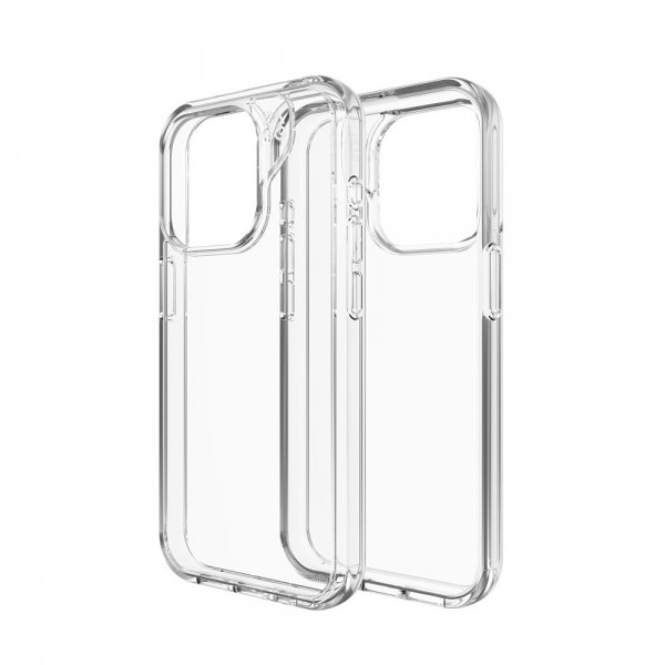 ZAGG iPhone 15 Pro -suojakuori Crystal Palace läpinäkyvä