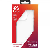 ZAGG iPhone 15 Pro -suojakuori Crystal Palace läpinäkyvä