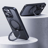 Baseus iPhone 15 Pro -suojakuori CyberLoop MagSafe, musta