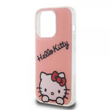 Hello Kitty iPhone 15 Pro -suojakuori Daydreaming Crossbody, vaaleanpunainen