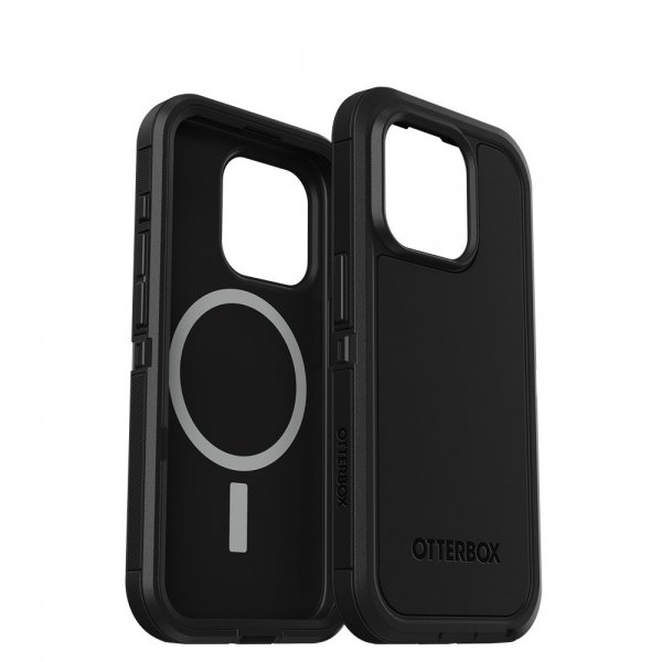 Otterbox iPhone 15 Pro -suojakuori Defender XT MagSafe, musta
