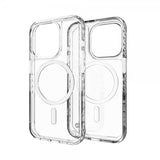 Clckr iPhone 15 Pro -kuori Diamond MagSafe läpinäkyvä