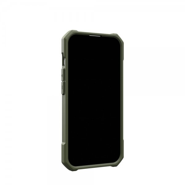 Urban Armor Gear (UAG) iPhone 15 Pro -suojakuori Essential Armor MagSafe Olive Drab