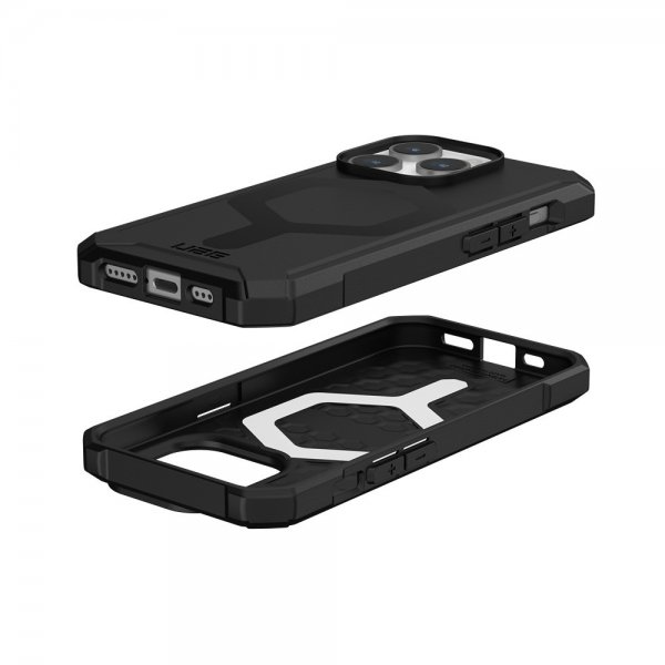 Urban Armor Gear (UAG) iPhone 15 Pro -suojakuori Essential Armor MagSafe, musta