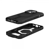 Urban Armor Gear (UAG) iPhone 15 Pro -suojakuori Essential Armor MagSafe, musta