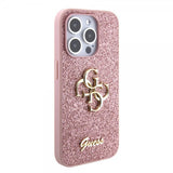 Guess iPhone 15 Pro Kuoret Fixed Glitter Pink