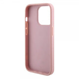 Guess iPhone 15 Pro Kuoret Fixed Glitter Pink