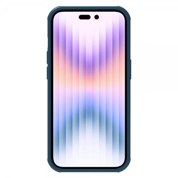Nillkin iPhone 15 Pro Kuori Frosted Shield Pro MagSafe Sininen