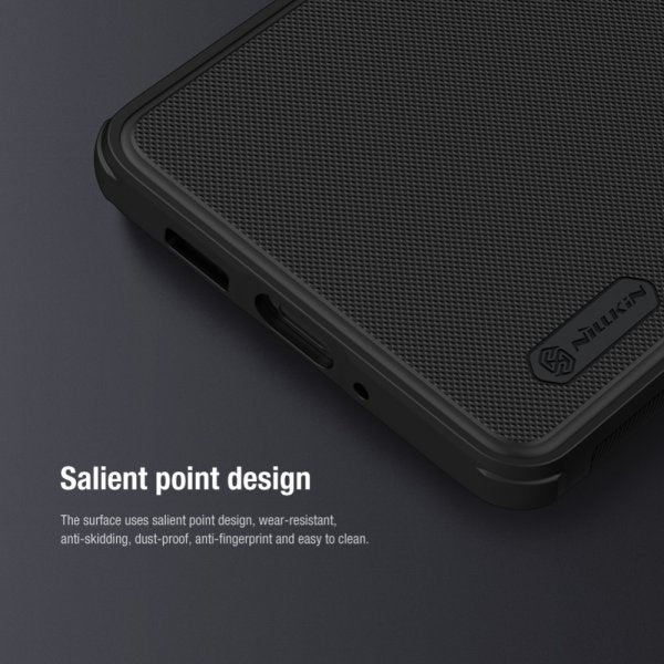Nillkin iPhone 15 Pro Kuori Frosted Shield Pro MagSafe Sininen