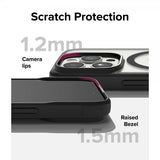 Ringke iPhone 15 Pro -suojakuori Fusion Bold Magnetic Matte Black
