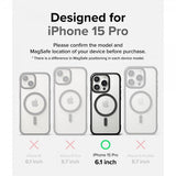 Ringke iPhone 15 Pro -suojakuori Fusion Bold Magnetic Matte Black