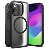 Ringke iPhone 15 Pro -suojakuori Fusion Bold Magnetic Matte Black