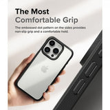 Ringke iPhone 15 Pro -suojakuori Fusion Bold Matte Black