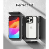 Ringke iPhone 15 Pro -suojakuori Fusion Bold Matte Black