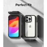 Ringke iPhone 15 Pro Kuori Fusion Bold Musta