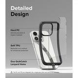 Ringke iPhone 15 Pro Kuori Fusion Bold Musta