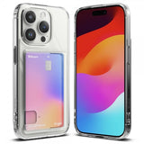 Ringke iPhone 15 Pro -suojakuori Fusion Card Clear
