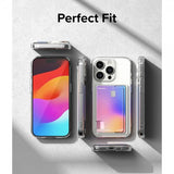 Ringke iPhone 15 Pro -suojakuori Fusion Card Clear