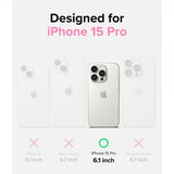 Ringke iPhone 15 Pro -suojakuori Fusion Card Clear