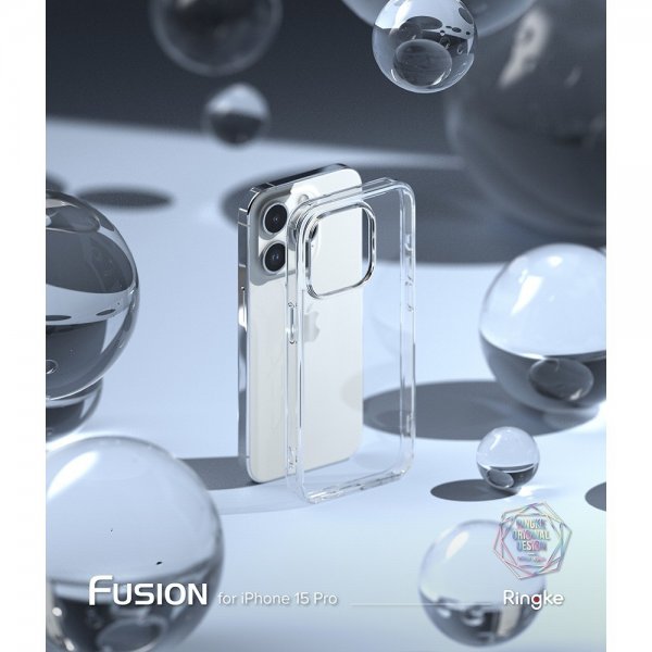 Ringke iPhone 15 Pro Kuori Fusion Clear