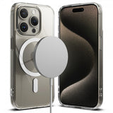 Ringke iPhone 15 Pro -suojakuori Fusion Magnetic Clear