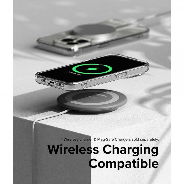 Ringke iPhone 15 Pro -suojakuori Fusion Magnetic Clear