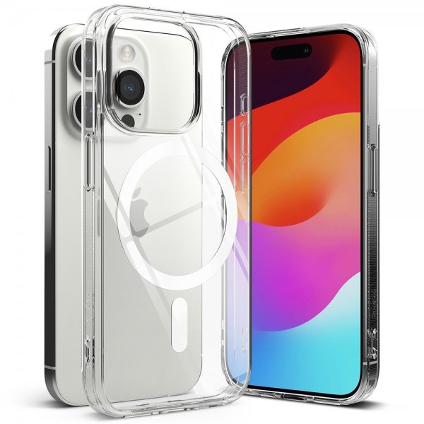 Ringke iPhone 15 Pro Kuori Fusion Magnetic Matte
