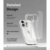 Ringke iPhone 15 Pro Kuori Fusion Matte Clear