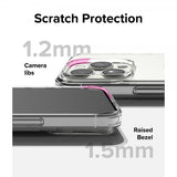 Ringke iPhone 15 Pro Kuori Fusion Matte Clear