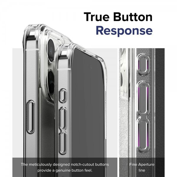 Ringke iPhone 15 Pro Kuori Fusion Matte Clear