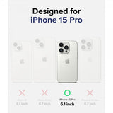 Ringke iPhone 15 Pro Kuori Fusion Matte Clear