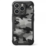 Ringke iPhone 15 Pro -suojakuori Fusion X Design Camo Black